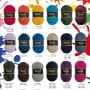Opal 4 draads sokkenwol verkrijgbaar in 21 Uni kleuren